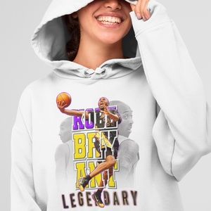 LEGENDARY KOBE BRYANT:: BE THE BEST VERSION OF YOURSELF UNISEX CUSTOM HOODIE